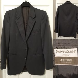 Men’s YSL Suit Jacket/Coat. Vintage.
